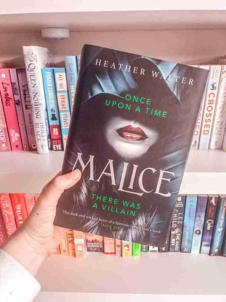 LGBTQ+ books with royalty books with mythical creatures - Malice by Heather Walter book cover