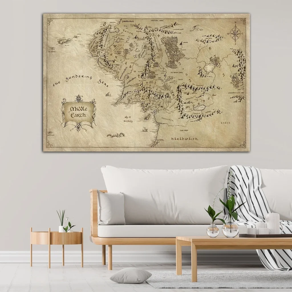 middle earth map