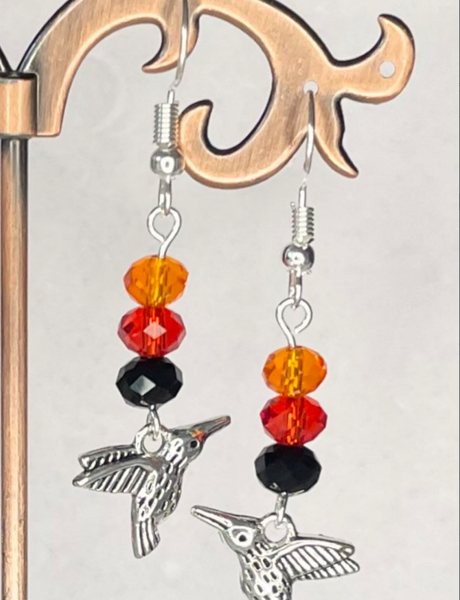 Mockingjay earrings