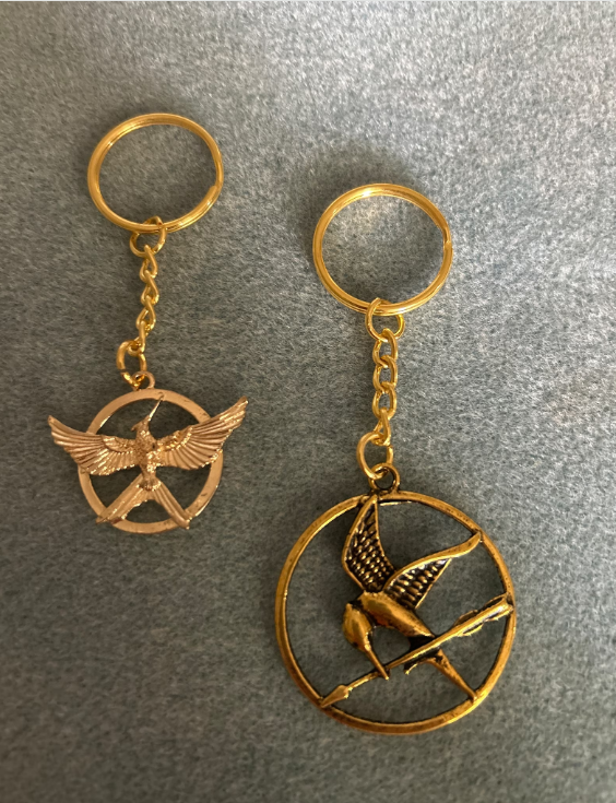 Hunger games keyring