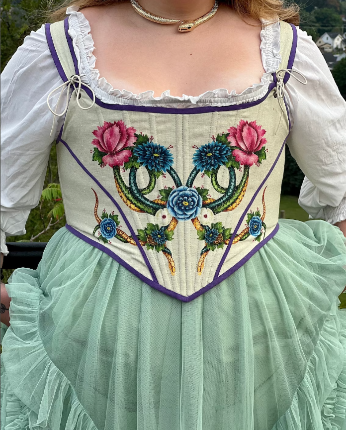 Lucy Gray Baird corset