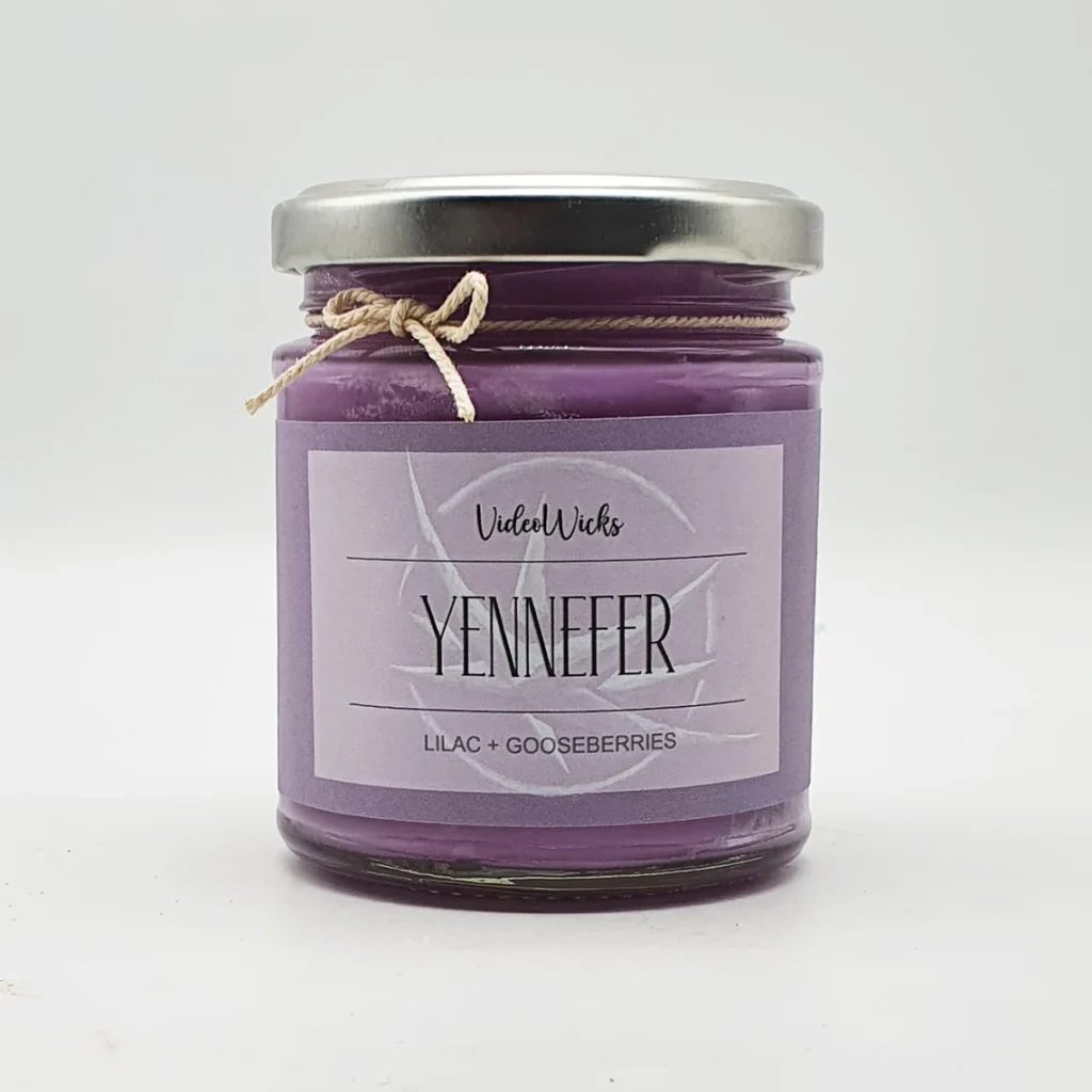 yennefer bookish candle