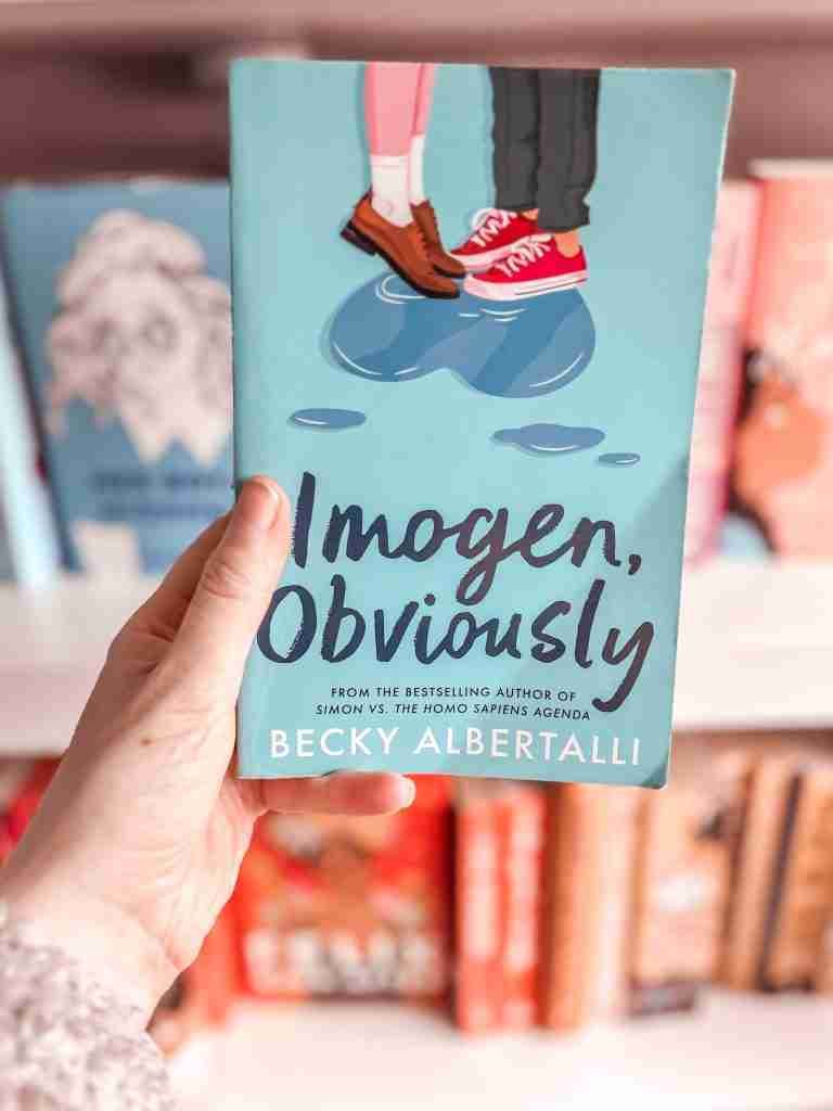 sapphic books - Imogen Obviously by Becky Albertalli book cover