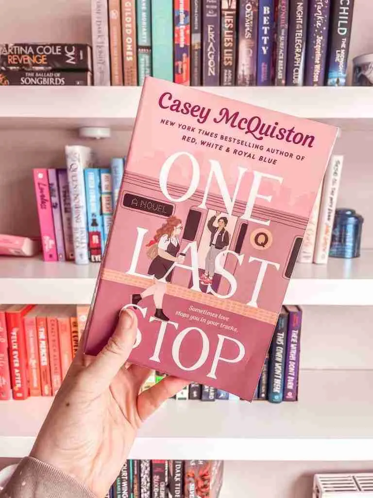 wlw books - One Last Stop by Casey Mcquiston book cover