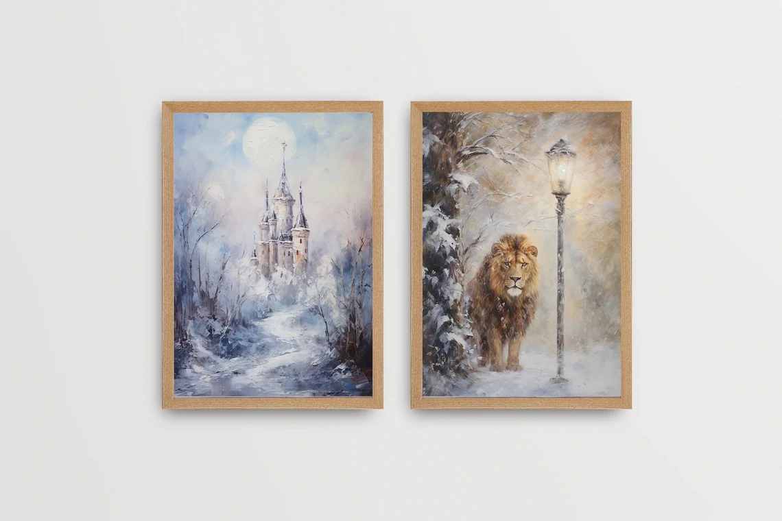 Narnia pair of prints