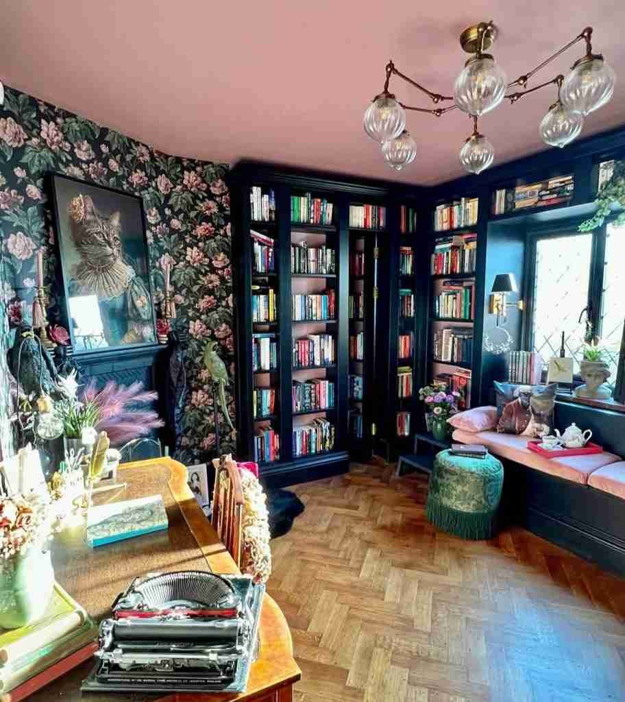 cozy home library ideas