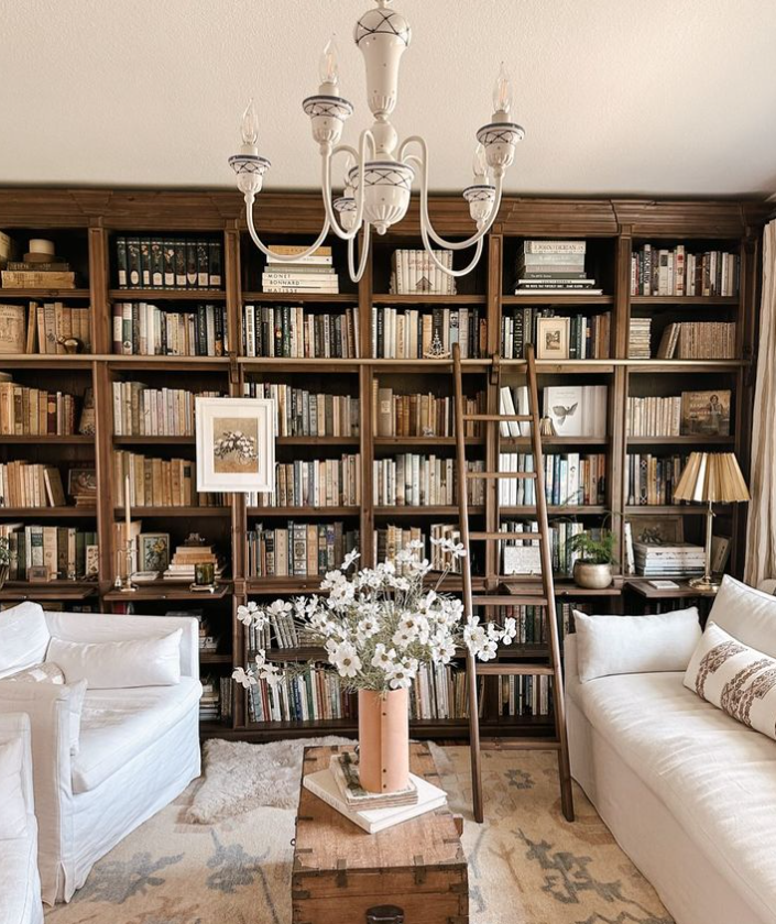 cozy home library ideas