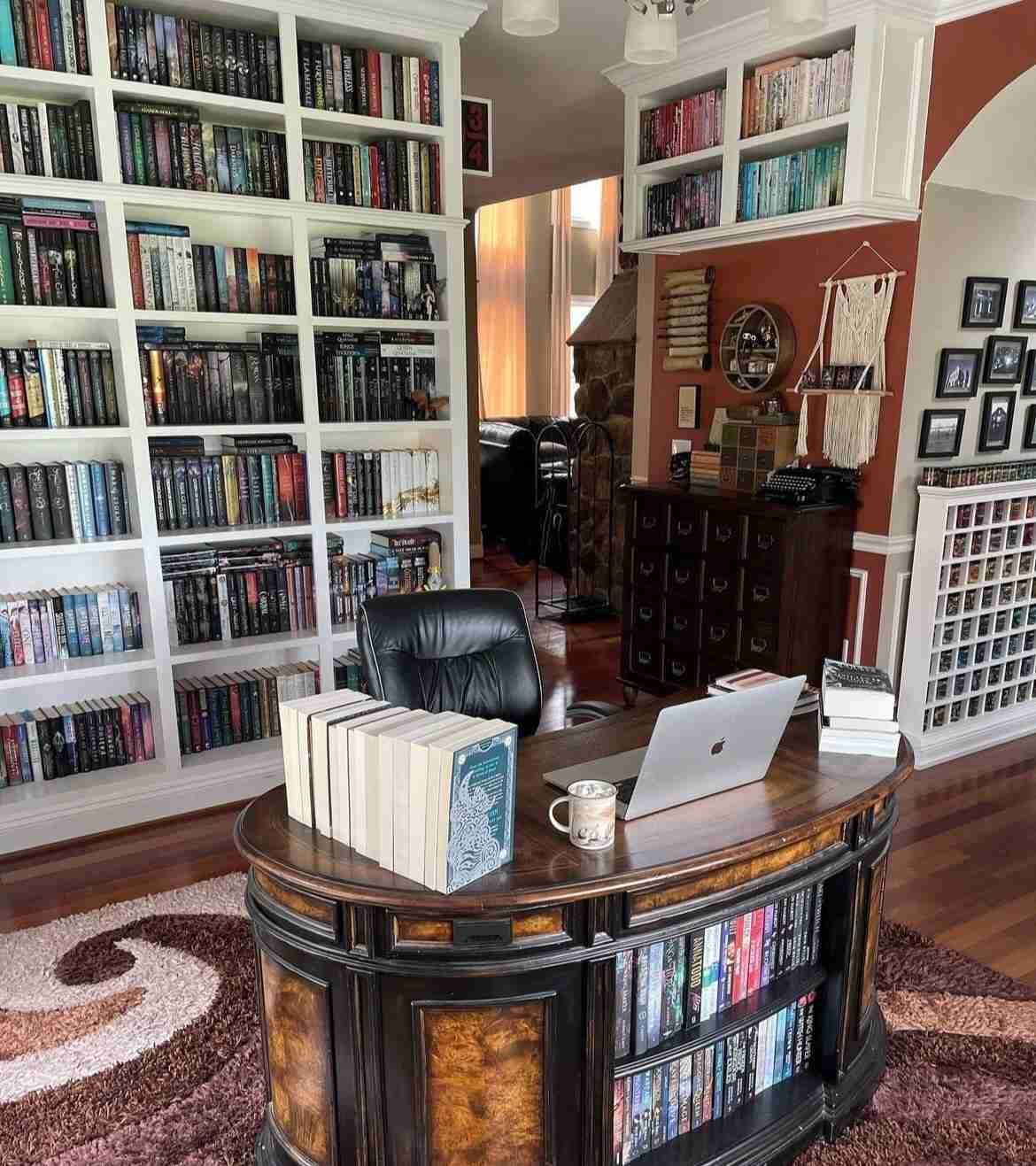 cozy home library ideas