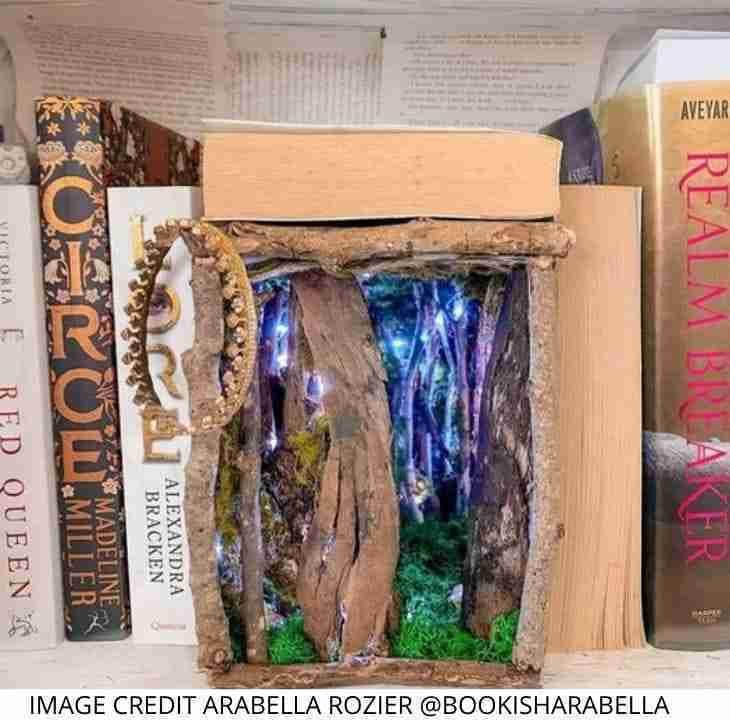 miniature book nook ideas